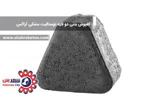 کفپوش بتنی دو لایه نوستالیت مشکی آراکس